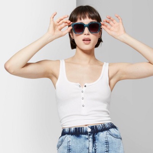 wild fable cropped tank top